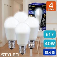 ��4�ĥ��åȡ�1��������399�ߡ���������E17���⡦40W������LED�ŵ� �ߥ˥���ץȥ�� ���۸������� 485lm �ʥ��� ���ݥåȥ饤�� ������饤�� ��ӥ�