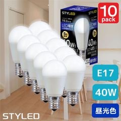 ��10�ĥ��åȡ�1��������349�ߡ���������E17���⡦40W������LED�ŵ� �ߥ˥���ץȥ�� ���۸������� 485lm �ʥ��� ���ݥåȥ饤�� ������饤�� ��ӥ�