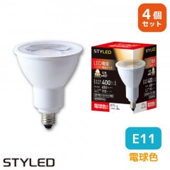 ��4�ĥ��åȡ�1��������449�ߡ�E11���� LED�ŵ� �ϥ������ŵ� ������ ��������4W ���ѥ����� �ŵ忧������«400lm���ӡ����«110lm�� 25W����