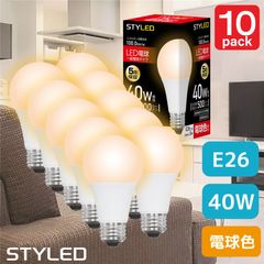 10ĥåȡ1269ߡLEDŵ E26 40W ŵ ۸ ŵ忧500lm ʥ ݥåȥ饤