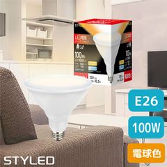 LED�ŵ� E26���� �ӡ�����׷� �ӡ����ŵ� 100W���� ��������10.5W �ɿ� �ɱ� �ŵ忧 1050lm STYLED HDRP38-100-L