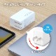 PD65W USBŴ AC Ŵ USB 3C 2A 1 GaN 65W PC ®  ⲽꥦ PSEŬ ޤꤿ߼ץ饰 PACCAC2-P65 iPhone Type-C ޥ Хåƥ꡼ Apple Watch STYLED
