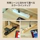 �Ÿ����å� USB�� 2m �륬���� 4�ĸ� ���̥����å� USB���� USB2�ݡ��� 3.4A �ɳݤ��եå��� ����Ĵ�饤�ȥ֥饦�� ���� DTP4UA2LB-2 STYLED