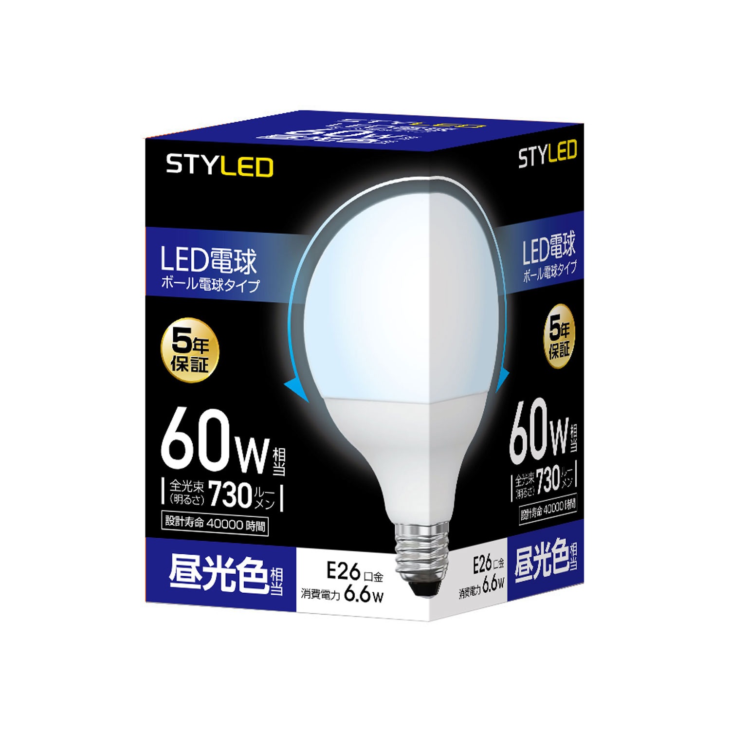 10ĥåȡ1549ߡE26 LEDŵ ܡŵ奿 6.6W ۸ 60W 730lm