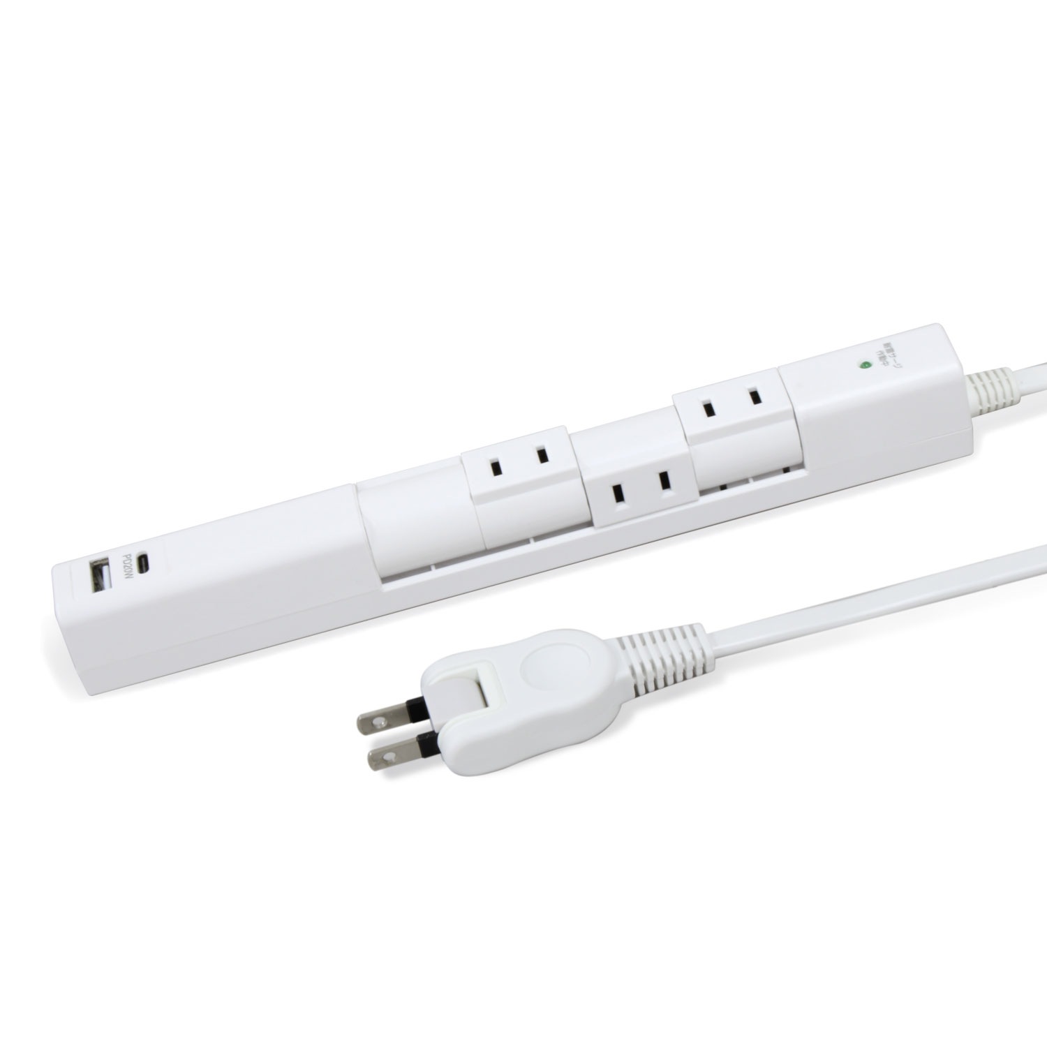 ��ž�� ����� �Ÿ����å� 2m �륬���� AC���󥻥�� 4�ĸ� PD20W USB���� �ޥ��ͥå��դ� ��Ĺ������ PTRP4CAW-2 STYLED