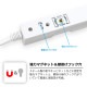 ��ž�� ����� �Ÿ����å� 2m �륬���� AC���󥻥�� 4�ĸ� PD20W USB���� �ޥ��ͥå��դ� ��Ĺ������ PTRP4CAW-2 STYLED