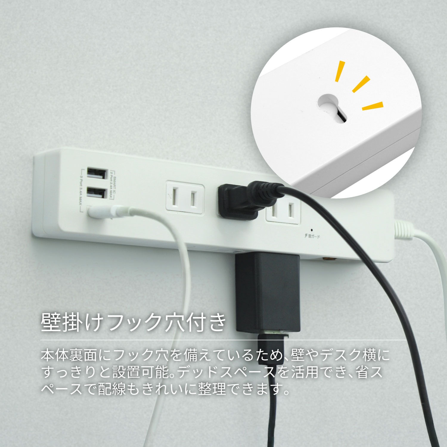 �Ÿ����å� USB�� PD20W ��®���� 2m �륬���� 6�ĸ� DTP6A1C1W-2 STYLED