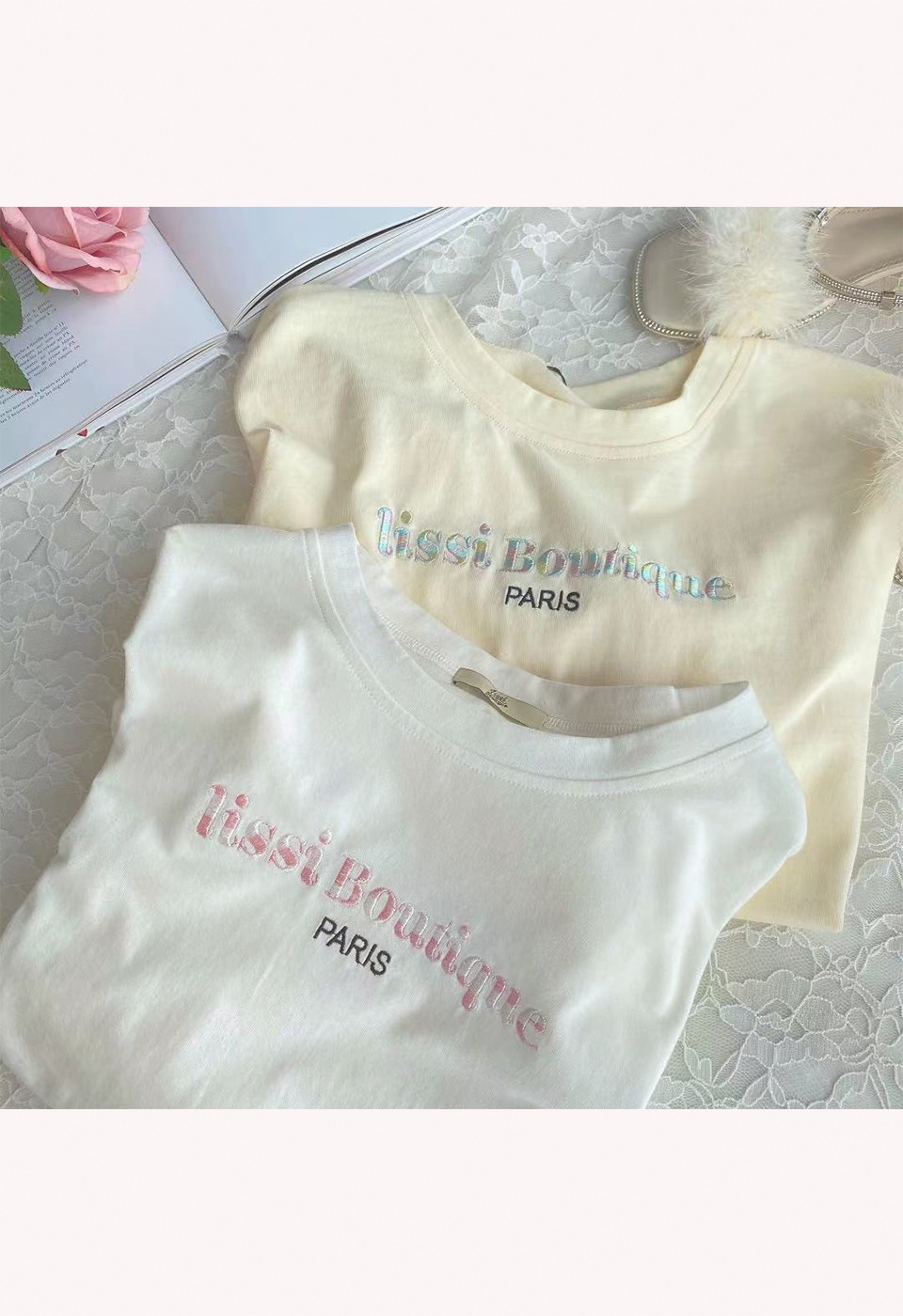 【完全受注生産】lissi thank for you original tee PARISVer.