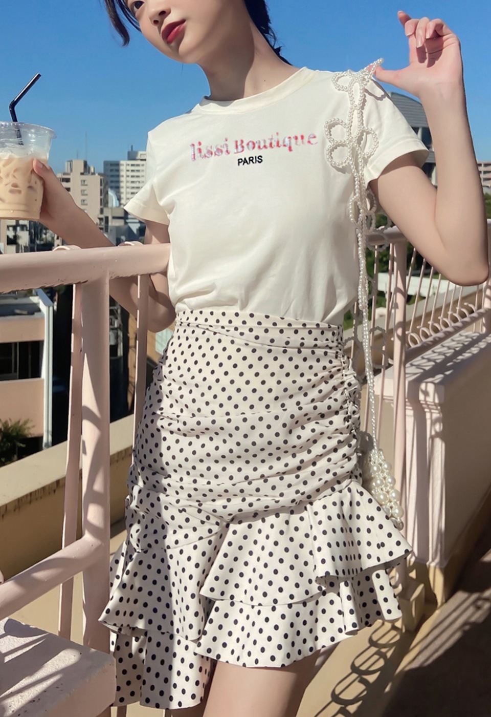 【完全受注生産】lissi thank for you original tee PARISVer.