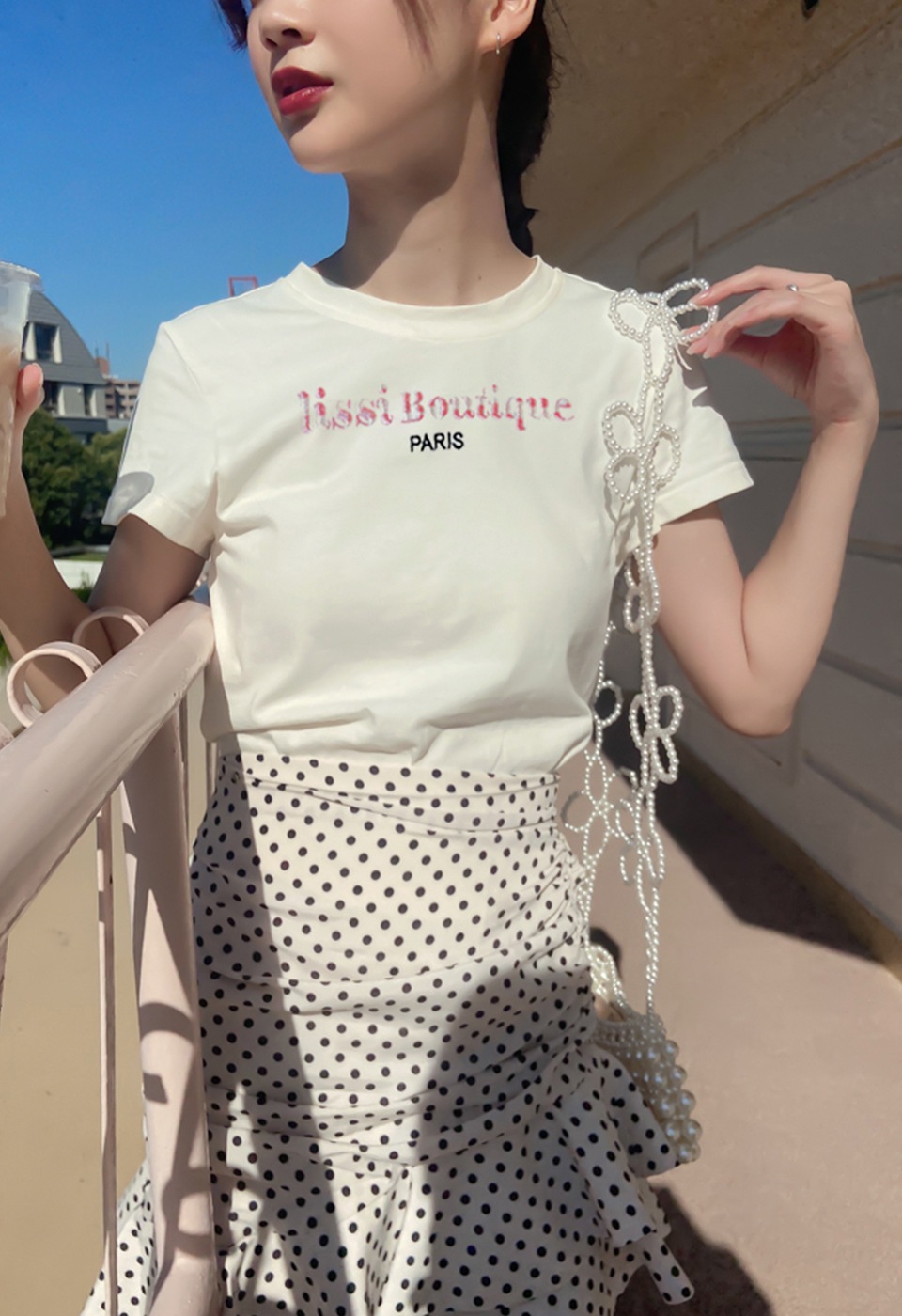【完全受注生産】lissi thank for you original tee PARISVer.