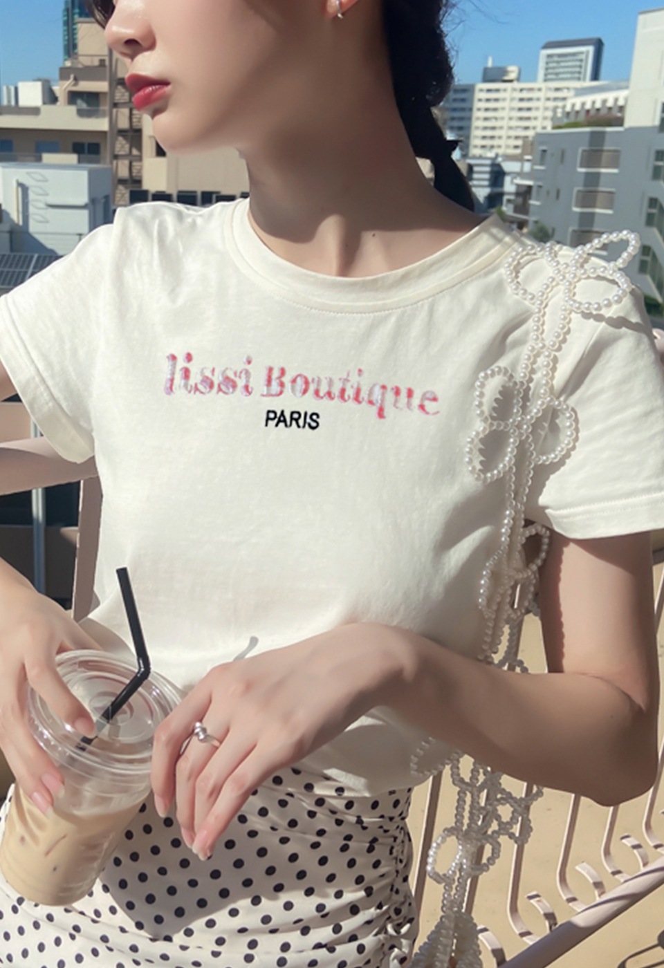 【完全受注生産】lissi thank for you original tee PARISVer.
