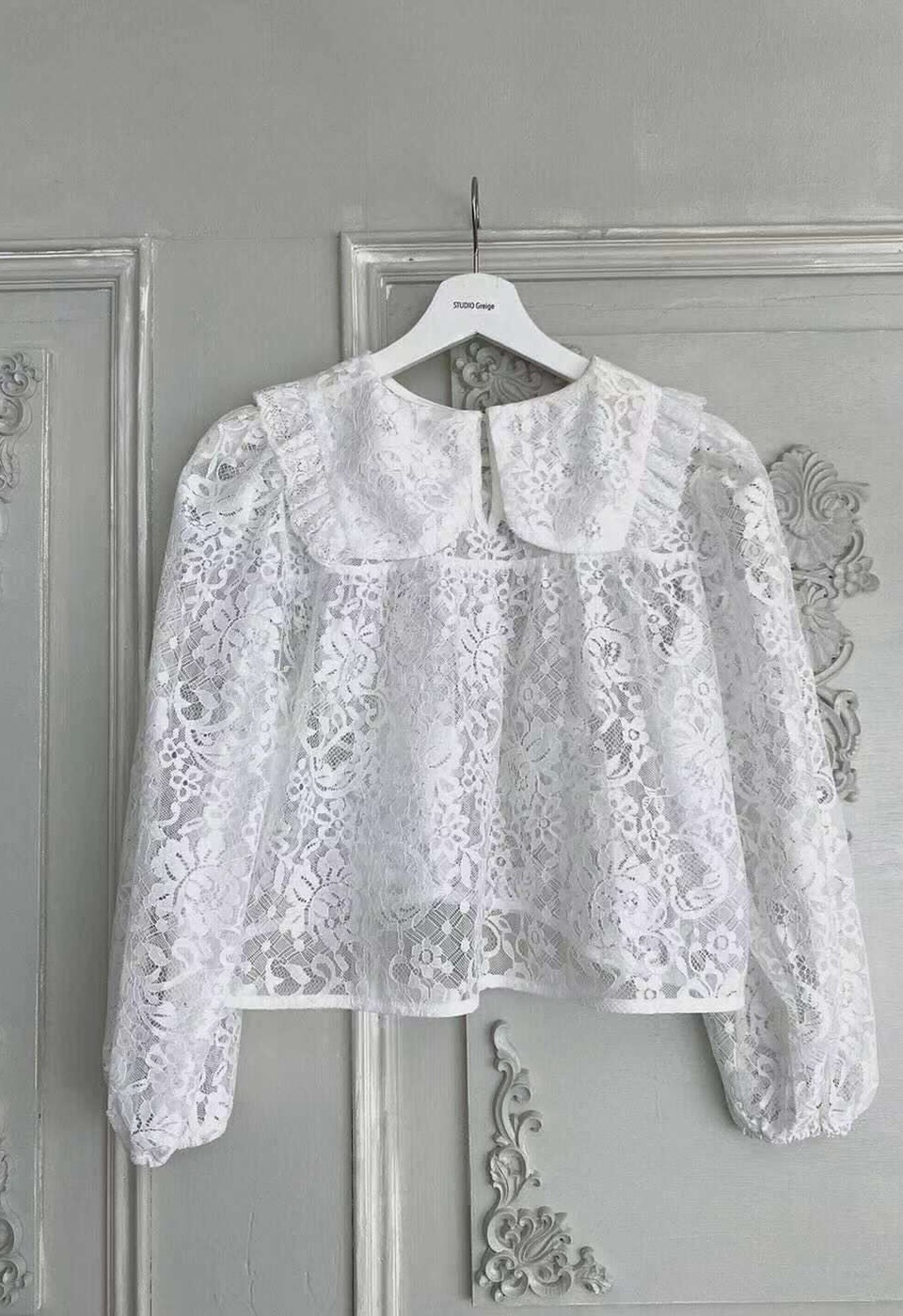 lace flared tops