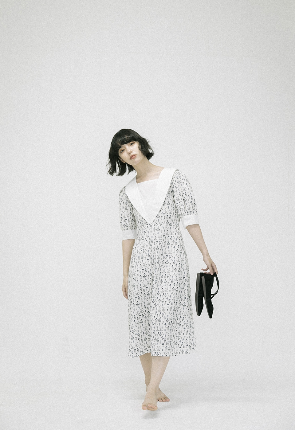 sarah color flower dress