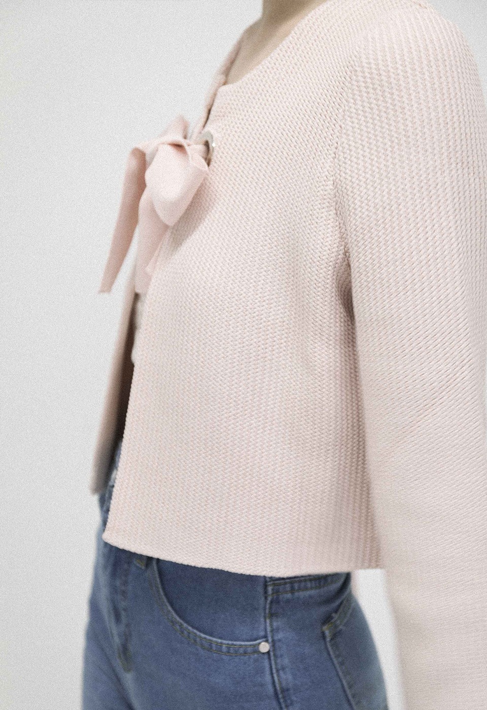 ribbon girly cardigan