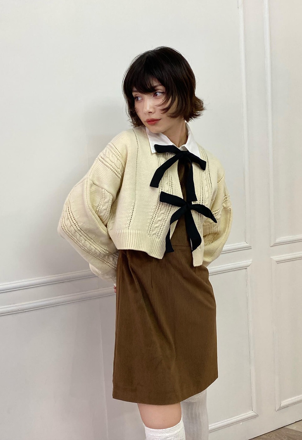 【予約販売】lissi ribbon cardigan
