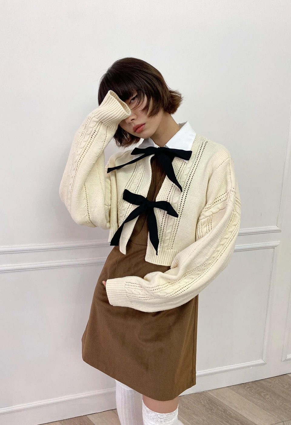【予約販売】lissi ribbon cardigan