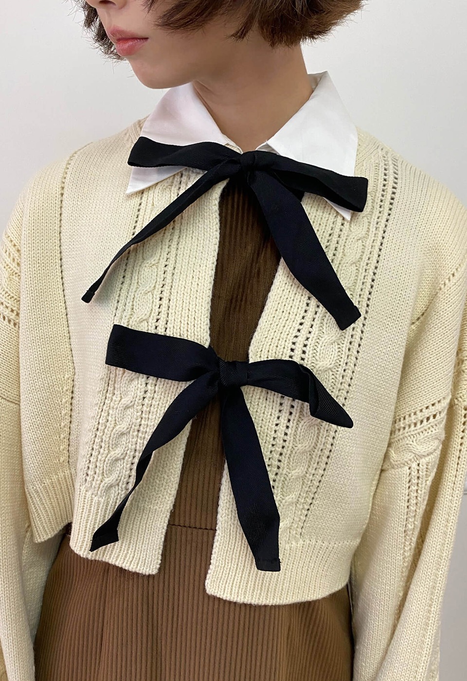 【予約販売】lissi ribbon cardigan
