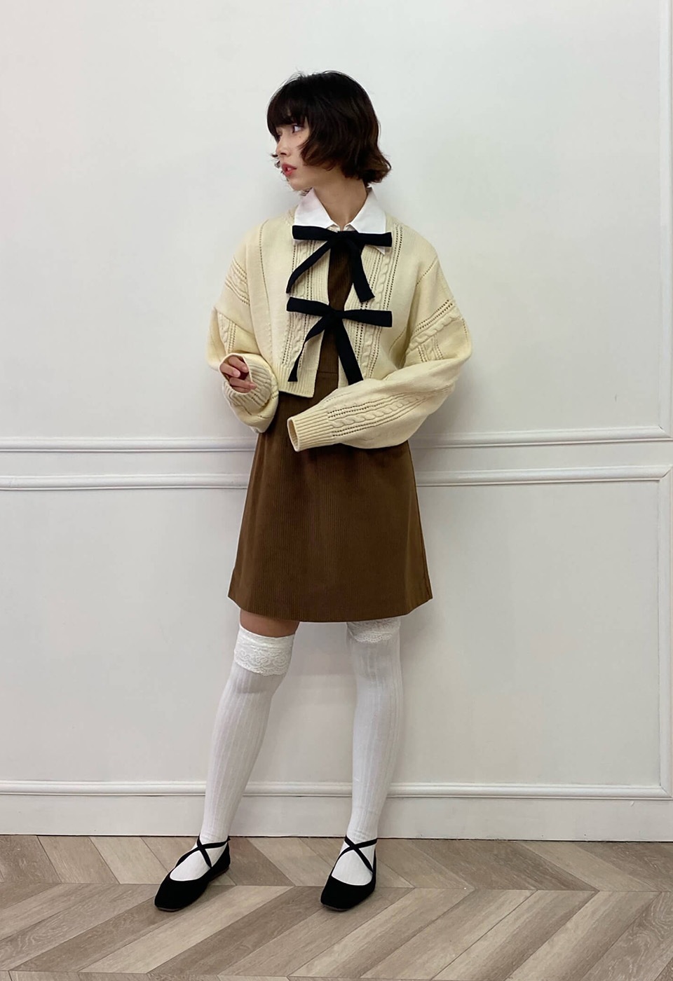【予約販売】lissi ribbon cardigan