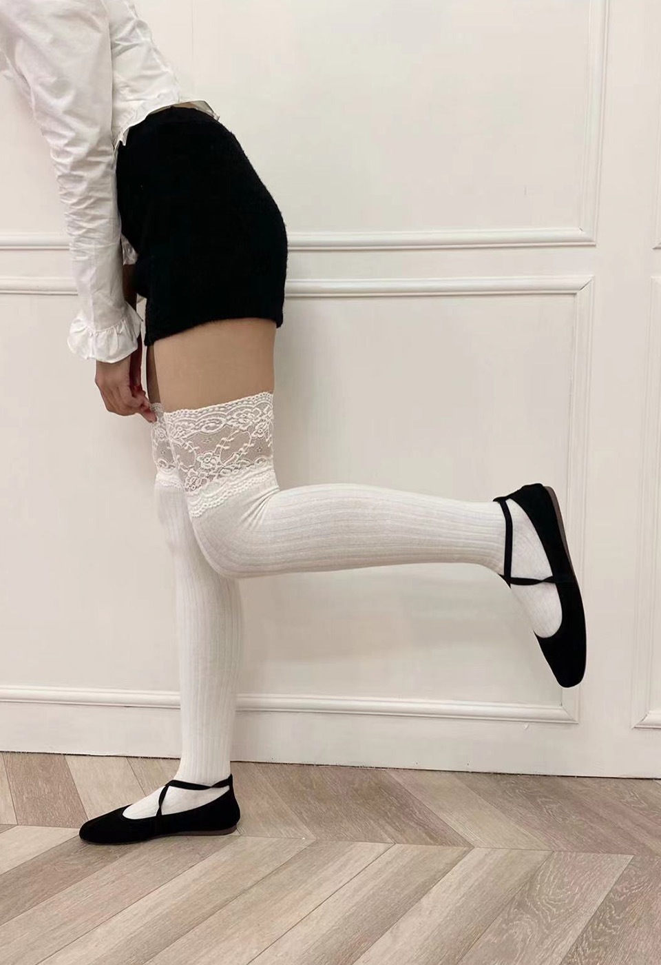 【予約販売】 glitter knit shorts