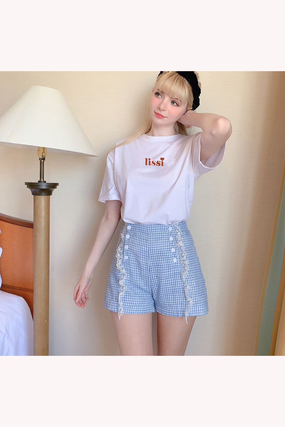 lissiロゴ入りTシャツ
