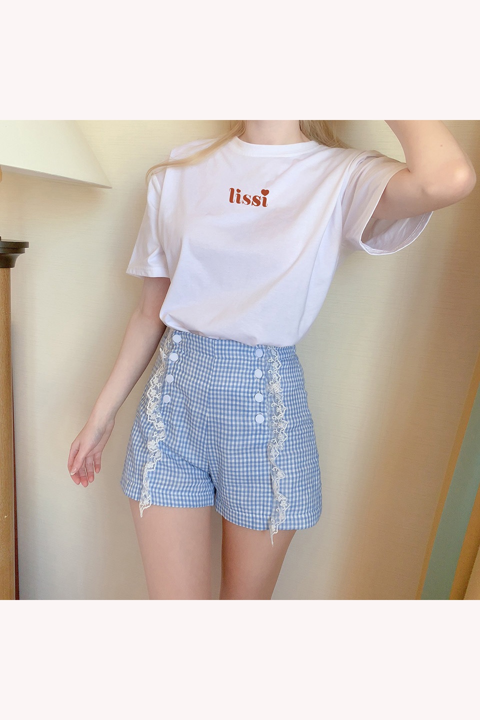 lissiロゴ入りTシャツ