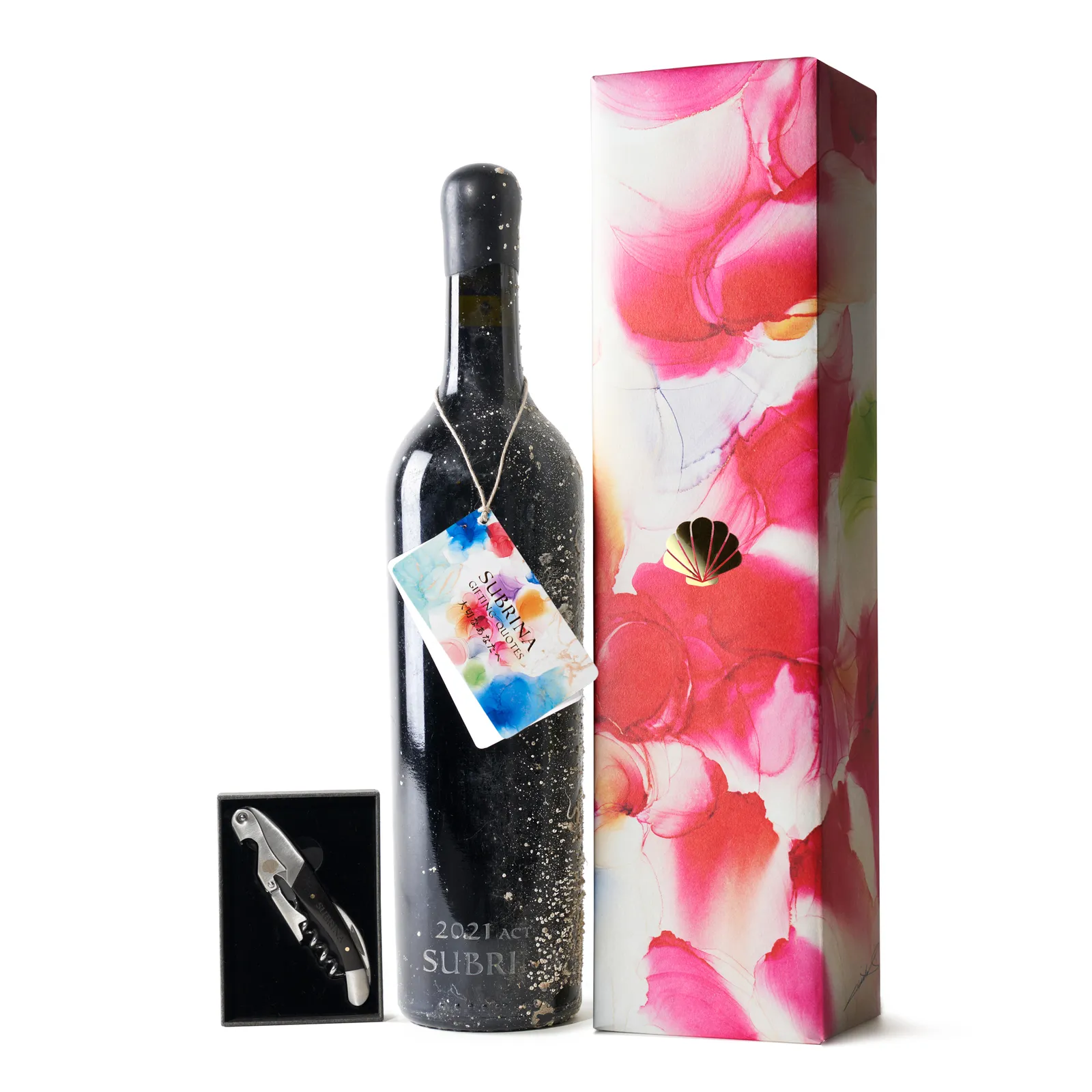 SUBRINA ACT5 2021 /  LOVE QUOTESラッピング・ソムリエナイフ付 /赤 シラー フルボディ
