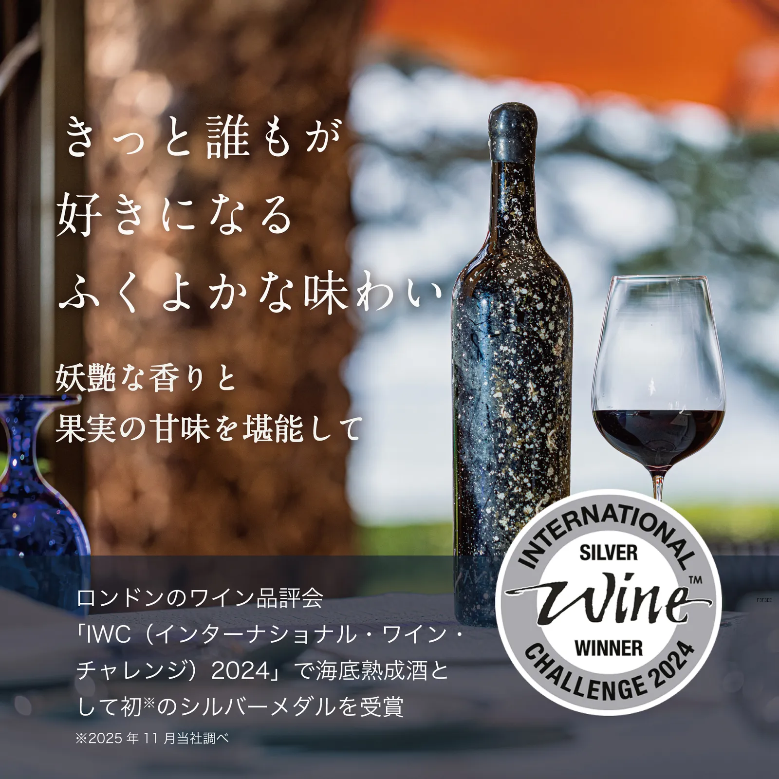 バレンタインシーズン限定】 SUBRINA×LIFENRI 海底熟成ワインの