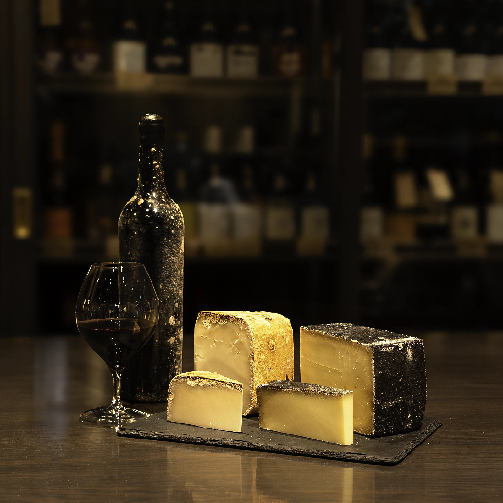 【期間限定】SUBRINA×LAMMAS 海底熟成ワインとチーズ熟成士が手がけるチーズのペアリングギフトセット