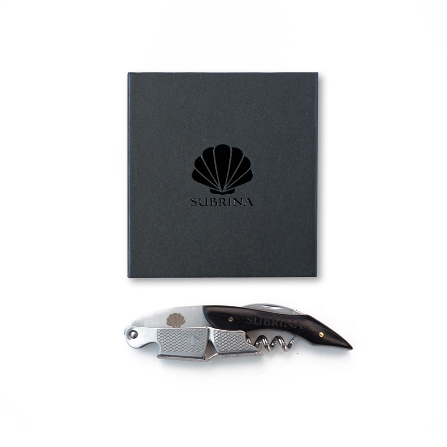 SUBRINA オリジナルソムリエナイフ （黒）