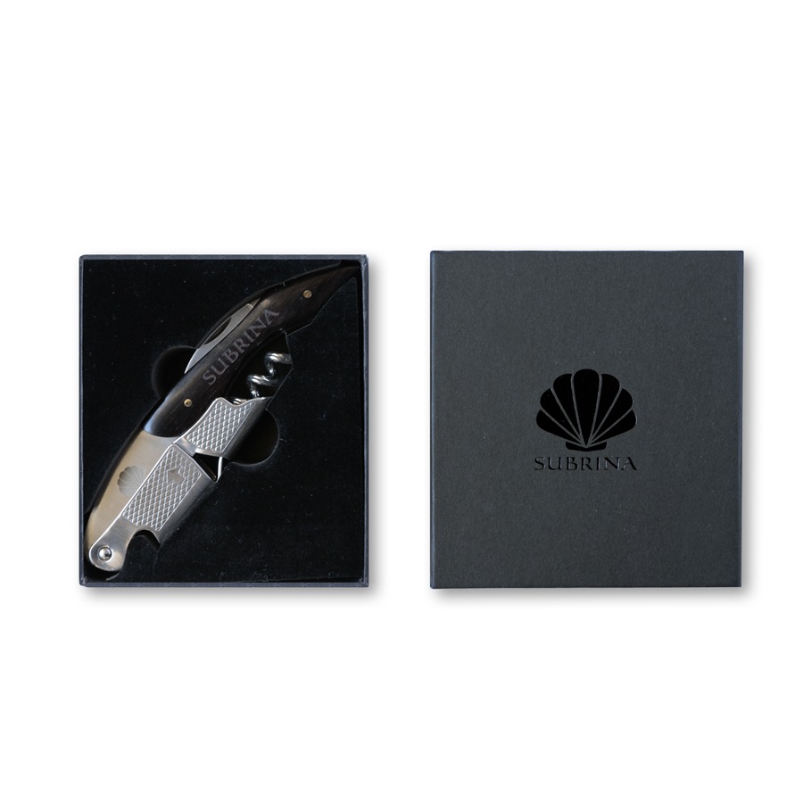 SUBRINA オリジナルソムリエナイフ （黒）