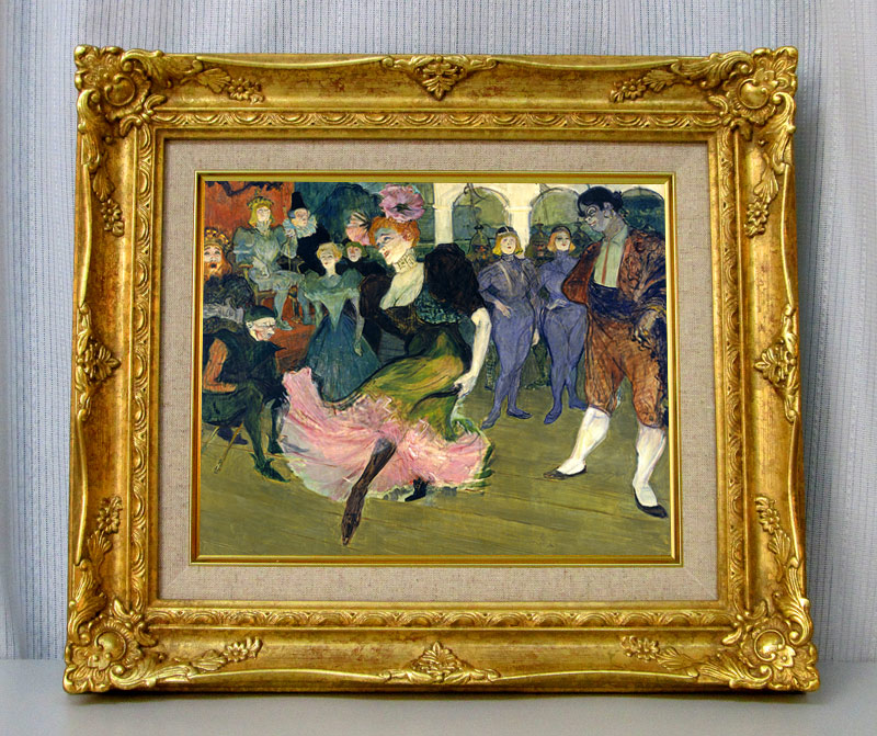 ロートレック 「シルぺリック」のボレロを踊るマルセル・ランデ