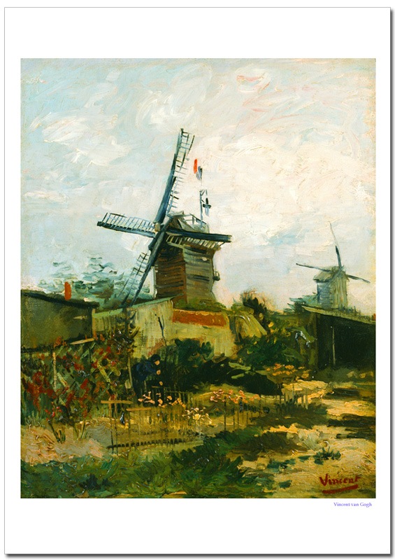 ゴッホ ムーラン・ド・ブリュットファン ポスター販売