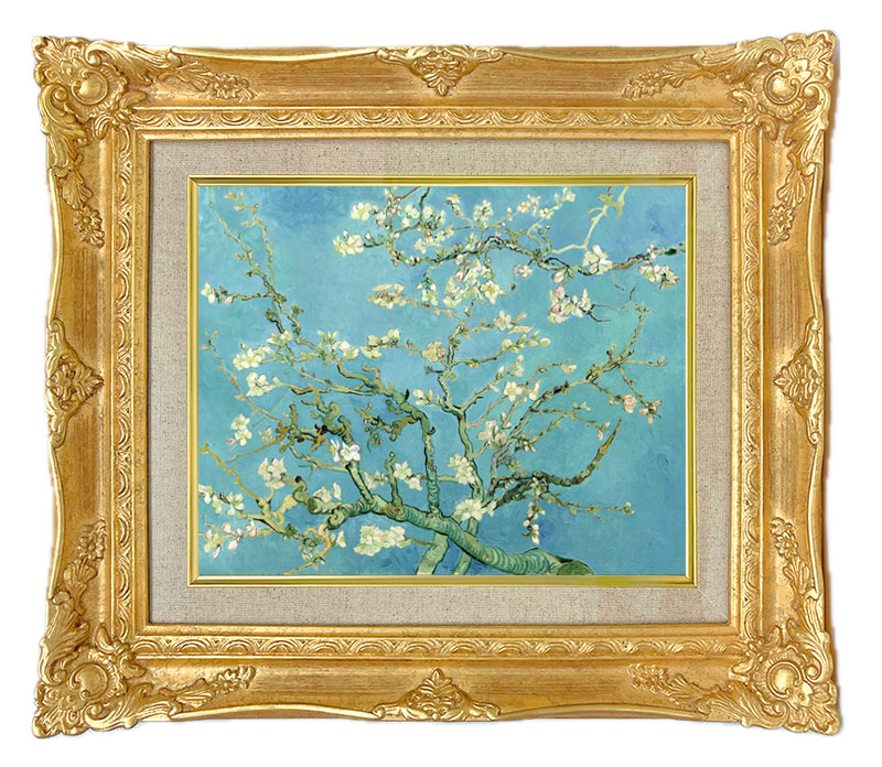 ゴッホ 花咲くアーモンドの枝 ジクレー複製画