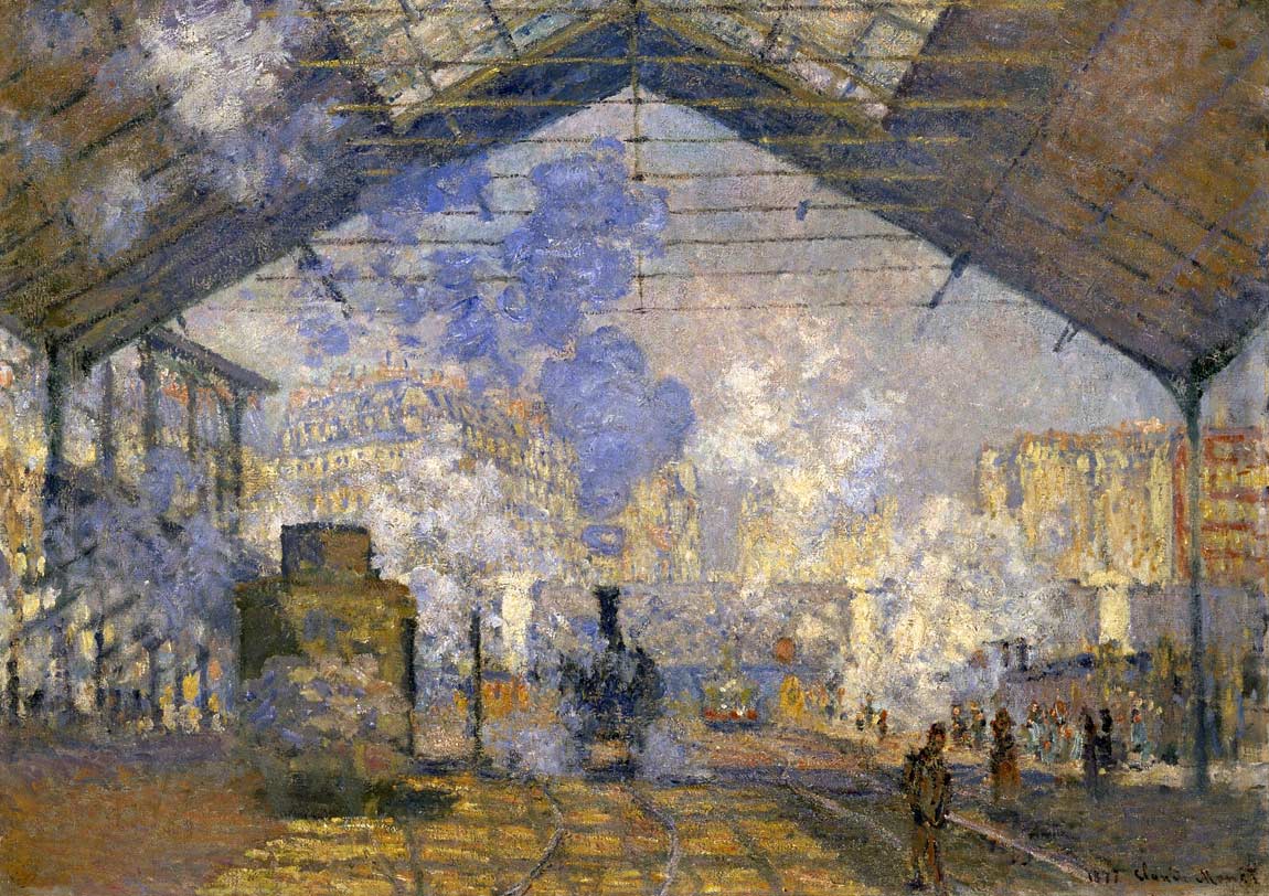 世界の名画　工芸印刷　クロード・モネ『風景』アートポスター　ジークレー 世界の名画工芸印刷クロード・モネ『風景』アートポスタージークレー