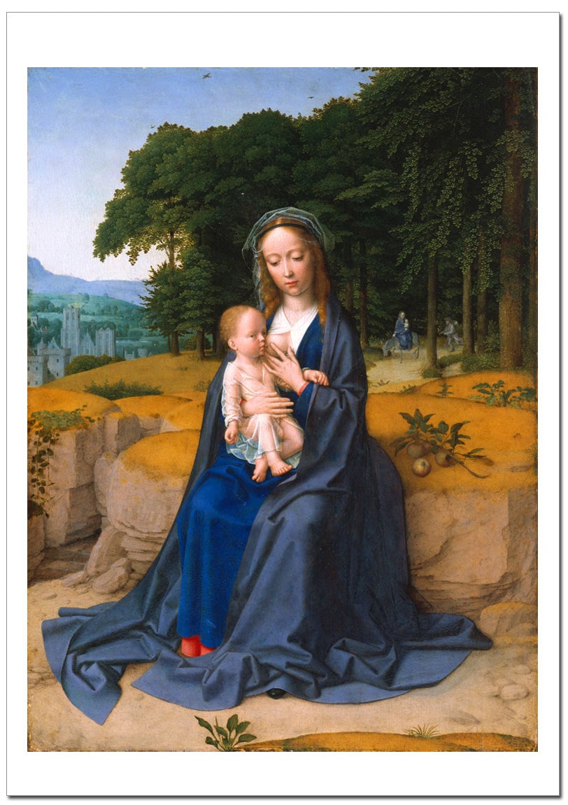 ヘラルト・ダヴィト The Rest on The Flight into Egypt ポスター販売