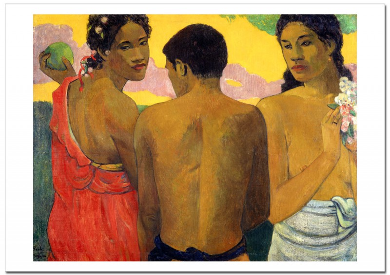 ���������3�ͤΥ��ҥ���Three Tahitians�������졼�ݥ�����