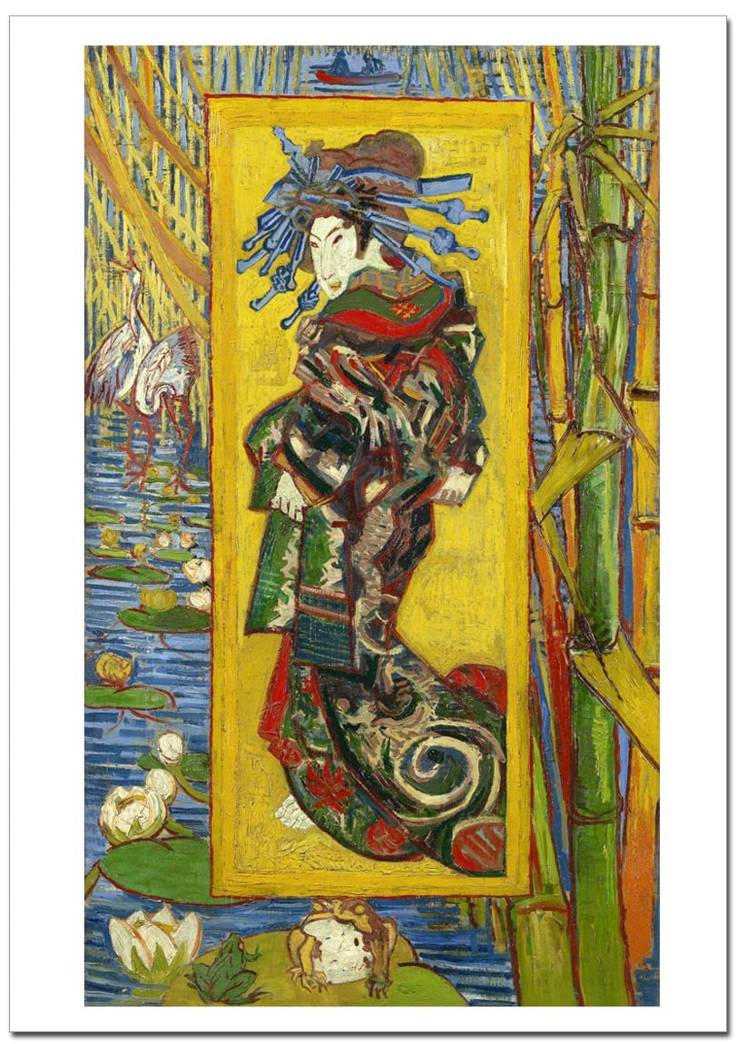 ゴッホ ジャポネズリーおいらん ポスター販売