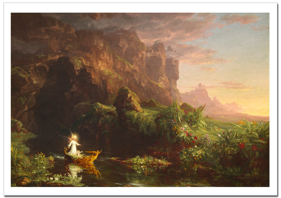 トーマスコール 人生の旅路、児童期 ポスター販売