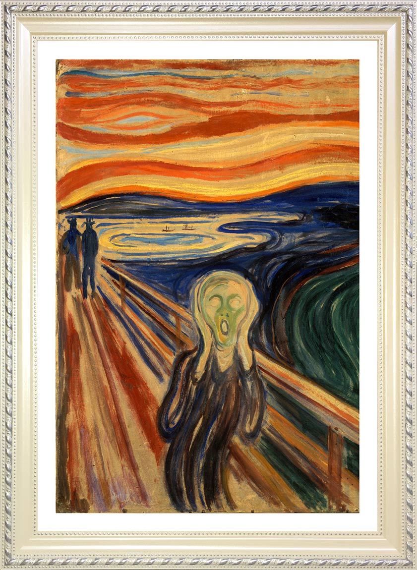 日本画(40)　心の叫び 日本画(40) 心の叫び