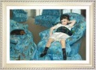 �ᥢ�꡼�������åȡ�Little Girl in a Blue Armchair �������졼�ݥ�����������