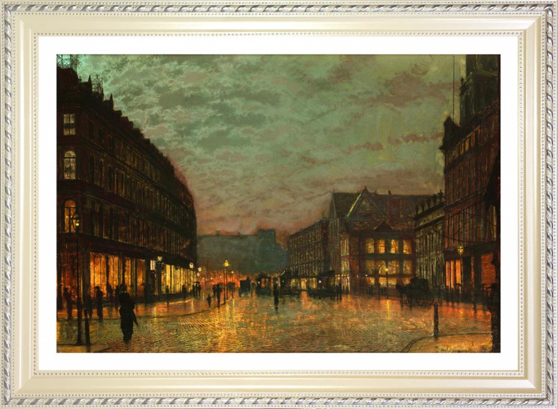 ����ॷ�㥦��Boar Lane, Leeds, by lamplight���������졼�ݥ�����������