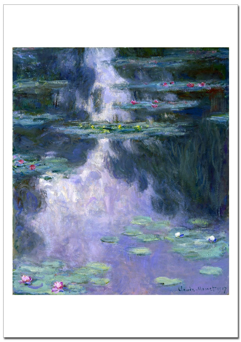 モネ 睡蓮3 Water Lilies ジークレーポスター