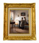 �ԡ������륹�ƥ��� Interior with two girls  �������졼�����Х�ʣ���� ������