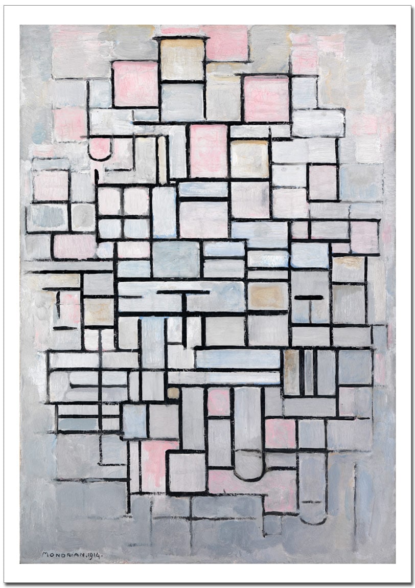 アートポスター ピエト・モンドリアン ミュージアムポスター ピエト・モンドリアン B2ポスター - メルカリ