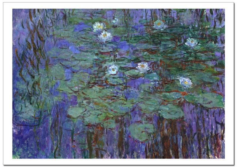 ��� �Ŀ�ϡ Blue-Water-Lilies �����졼�ݥ����������졼�ݥ�����