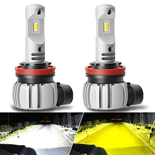 ե LED H8/H11/H16 顼 2ڤؤ ꡼ 򵭲ǽ 2ĥå ۥ磻6000K3000K 6000lm 12000lm ָб DC12V մñ