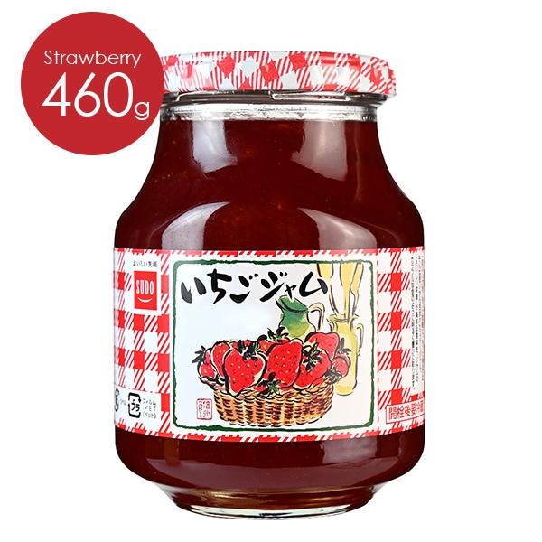 大型ビン】スドージャム イチゴジャム460g | SUDO,大型ビン,単品