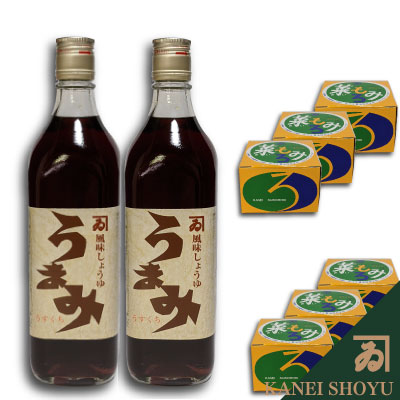 ギフトMU2-2（うすくちうまみ700×2、もろみ×6）