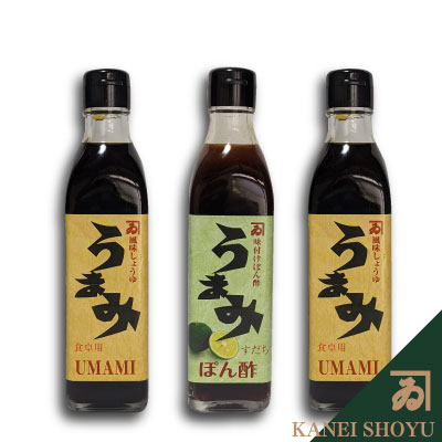 ギフトTP-1（うまみ300×2、ぽん酢×1）