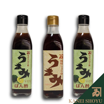 TP-21(うすくちうまみ300×1、ぽん酢×2)